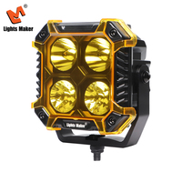 Lampe LED de voiture haute puissance 9-30V DC 152W, projecteur carré 4.0 pouces avec DRL pour machines agricoles et SUV LML-2144D