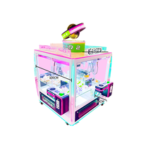 Noqi NQC-B09 Machine à griffes plate d'arcade à monnayeur pour 4 joueurs, pour attraper des peluches, CE, Monnayeur/Durée de jeu/Taux de gain