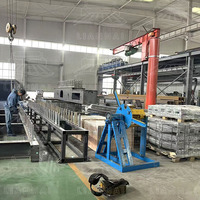 Machine à profiler les tôles d'acier laminées à froid à double couche Lian Nai pour la construction de bâtiments industriels