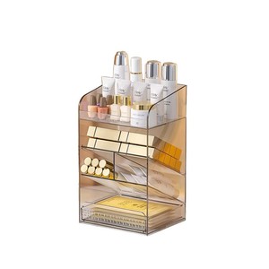 Zhecheng Desktop Organizer Rectangle Multifunctional <b>Storage</b> <b>Box</b> With <b>Drawer</b> Pen Holder For Office Student Stationery - Product Image 5