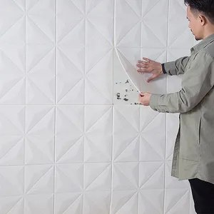 مصنع OEM المنزل الديكور ورق حائط الفاخرة 3D جديد تصميم ورق حائط غرفة المعيشة ملصقا