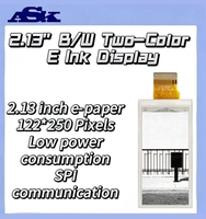 Module d'affichage E-Paper 2,13 pouces 250x122, écran E-Ink SPI ultra basse consommation bistable EPD pour étiquettes de prix ESL