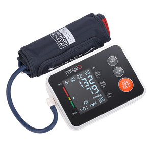Schwarzweiß automatisches medizinisches Instrument Blutdruck messgerät digital bp und Herz rüben maschine Blutdruck messgerät - Product Image 3