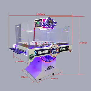 Máquina <span class=keywords><strong>de</strong></span> Juegos Arcade Comercial Operada con Monedas para Deportes Populares en Interiores: Fútbol, <span class=keywords><strong>Hockey</strong></span> <span class=keywords><strong>de</strong></span> Burbujas y Futbolín - Product Image 2