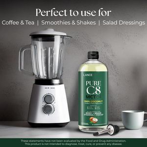 שומן c8 <span class=keywords><strong>mct</strong></span> שמן oem odm תומך באנרגיה מהירה availabiltty מזון קוקוס כיתה מזון קוקוס C8 <span class=keywords><strong>mct</strong></span> - Product Image 5