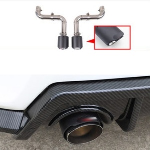 Nouveau kit carrosserie sport Welta, accessoires arrière, diffuseur de pare-chocs, embout d'échappement pour 10e génération 2018-2022, fixation par boulons, ABS+PP - Product Image 4