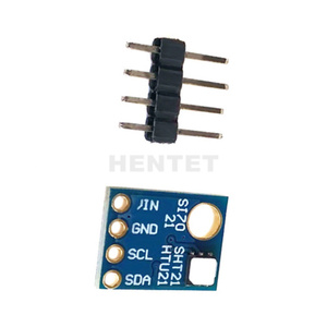 Hentet độ chính xác cao GY loạt mô-đun điện tử mới bom GY-21 htu21d sht21 <span class=keywords><strong>si7021</strong></span> 5V t/h cảm biến - Product Image 2