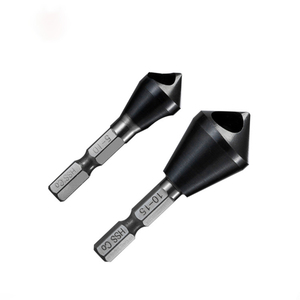 <span class=keywords><strong>Set</strong></span> Mata Bor Countersink 90 Derajat Berkualitas Tinggi, Mata Bor Deburring, Pemotong Lubang, Perkakas Tangan, <span class=keywords><strong>Set</strong></span> Chamfer untuk Kayu, Logam, Plastik - Product Image 5