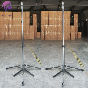 Nouveau Design support de <span class=keywords><strong>perruque</strong></span> support de trépied d'entraînement réglable pour cosmétologie Mannequin tête de poupée Mannequin avec sac de transport - Product Image 4