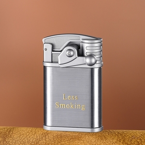 Briquet Créatif Coupe-Vent Rechargeable pour Cigares et <span class=keywords><strong>Cigarettes</strong></span>, à Butane, avec Logo Imprimé Personnalisé - Product Image 5