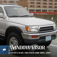 Mosmosun — visière de fenêtre pour TOYOTA SURF 4RUNNER N180 1995 à 2002, pare-Vent, protection contre la pluie
