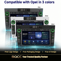 Autoradio MP5 BQCC 7 pouces avec écran LED IPS, CarPlay sans fil, Android Auto, FM AM RDS BT, lecteur DVD multimédia coloré, stéréo pour Opel