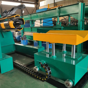 5T 8T 10T Ton hidráulico decoiler recoiler uncoiler máquina con coche pequeño - Product Image 5