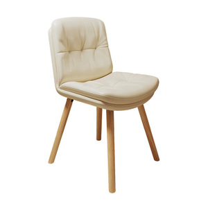 Lingtuo Office Chair Reclining Ergonomic Chair With Wooden Legs For Home Office Gaming Use - Product Image 5