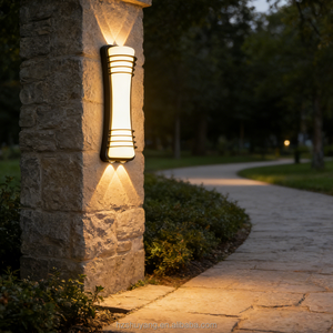 Lámpara <span class=keywords><strong>de</strong></span> Pared <span class=keywords><strong>Exterior</strong></span> LED Impermeable IP65 para Casa, Jardín, Porche, <span class=keywords><strong>Patio</strong></span> - Product Image 2