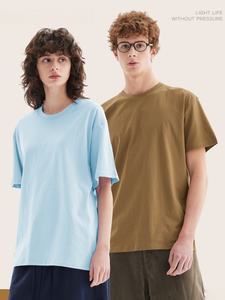 Chemises à manches courtes à col rond en coton 100% respirant et ample, 210 g/m², 66 couleurs, Pro Club, t-shirt d'été pour hommes - Product Image 3