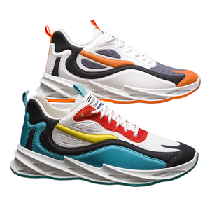 Zapatos Deportivos Casuales con Cordones para Hombre, Tallas Grandes, Comercio Exterior, Estilo Primavera 2025, Parte Superior de Malla Transpirable, Entresuela de EVA, Punta Reforzada - Product Image 1