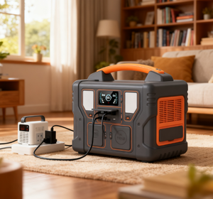 Portable 299.7Wh Power Supply With 300W <b>Solar</b> <b>Generator</b> for Camping Family Outdoor Featuring MPPT Controller 300 Pure Sine Wave - Product Image 2