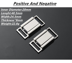 <span class=keywords><strong>Accessori</strong></span> per cintura in pelle classica da donna con colore bianco personalizzato borse di buona qualità fibbie a sgancio rapido in metallo da 20mm - Product Image 4