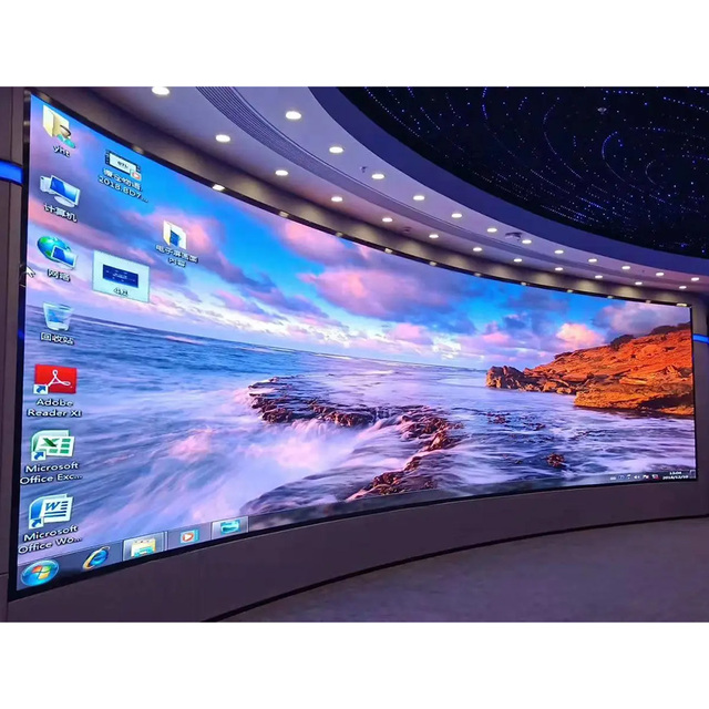 Full Color Full HD 1080pporn Video Flexible LED Panel Absen LED Screen Flex LED Display Trade Show Displays