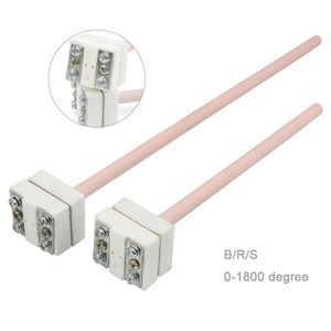 หัววัดอุณหภูมิเทอร์โมคัปเปิลแบบแพลตินัมโรเดียม ขนาด 6 มม. 8 มม. 10 มม. รุ่น WRP-100 ประเภท S/R/B สำหรับเตาเผาแบบมัฟเฟิลและเตาเผาไฟฟ้า - Product Image 3