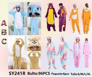 ชุดนอนยูนิคอร์นสำหรับผู้หญิง ผ้าฟลีซแบบเต็มตัว มีฮู้ด แขนยาว พิมพ์ลายตัวการ์ตูนน่ารัก ใส่ได้ทุกฤดู ทรงหลวม - Product Image 3