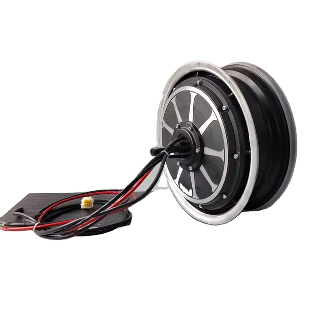 HF New Design 3000w-8600w 100kph Hub Motor Kit for Motorcycle Within Controller Oil Cooling Electric Motor for Motorcycle