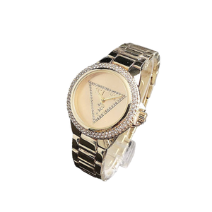 Montre analogique à quartz <span class=keywords><strong>Hifive</strong></span> pour femme, style professionnel, avec breloques brillantes, verre tendance, pour affichage des heures - Product Image 4