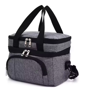Sac isotherme portable en Oxford 600D avec logo personnalisé pour la conservation des aliments, boîte à lunch de cuisine, glacière de camping et bâtonnets glacés - Product Image 1