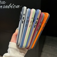 Coque arrière magnétique en maille pour iPhone 12 13 14 15 16 17 Pro Max, sensation de peau, dissipation thermique, refroidissement