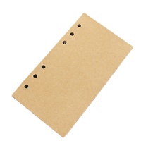 A5 A6 6 anneaux, papier à insérer, 90 pages, feuilles mobiles, recharge pour carnet de notes, planificateur mensuel et hebdomadaire, classeur budgétaire, rechargeable, créatif