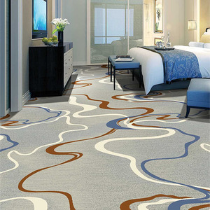 Thảm trải sàn phòng ngủ khách sạn, thảm sàn phòng khách, thảm hiện đại, phong cách thời trang, thảm trải sàn toàn diện, kích thước lớn - Product Image 5