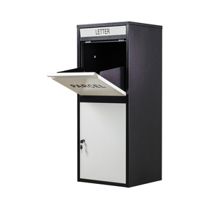 Boîte <span class=keywords><strong>aux</strong></span> <span class=keywords><strong>lettres</strong></span> personnalisée en acier galvanisé, grande boîte à <span class=keywords><strong>colis</strong></span> extérieure, boîte <span class=keywords><strong>aux</strong></span> <span class=keywords><strong>lettres</strong></span> en métal à poser au sol <span class=keywords><strong>pour</strong></span> usage domestique - Product Image 4