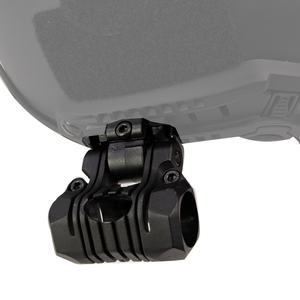 Tactical Helmet Accessories <b>Quick</b> <b>Release</b> Plastic <b>Clamp</b> Clip Flashlight Holder Mount for Fast Mounting - Product Image 4