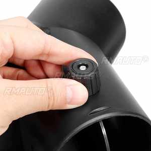 Connecteur en Y/T pour conduit d'air de chauffage de voiture 60mm/75mm avec double vanne de régulation pour chauffage de stationnement diesel Webasto - Product Image 5