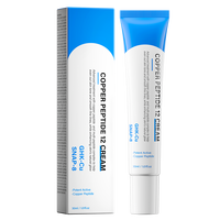 Crème en capsules DOLANJN Ceramide Np Glutathione Squalane 12 Peptides Ghk-Cu Anti-âge Snap-8 Ghk-Cu Peptide de cuivre pour le visage