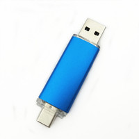 Clé USB OTG multifonction 2 en 1 OT-001 3.0 pour ordinateur USB de type C avec logo personnalisé