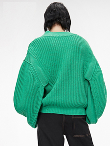 Cárdigan de lana y Cachemira para <span class=keywords><strong>mujer</strong></span>, suéter de punto de talla grande, <span class=keywords><strong>ropa</strong></span> informal, <span class=keywords><strong>otoño</strong></span> e <span class=keywords><strong>invierno</strong></span>, <span class=keywords><strong>2022</strong></span>, personalizada, 100% - Product Image 6