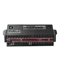Console de mixage Trais DM20plus, mixeur audio professionnel, 20 canaux, mixeur numérique