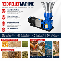 Machine à granulés d'aliments pour animaux à entraînement électrique, compacte, conviviale, pour usage domestique, avec trémie d'alimentation large, certifiée CE - Offre Spéciale
