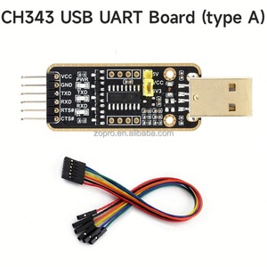 Módulo USB a UART TTL CH343G, Convertidor Serial Multi Interfaz Micro Mini Tipo-A Tipo-C para Raspberry Pi - Product Image 2