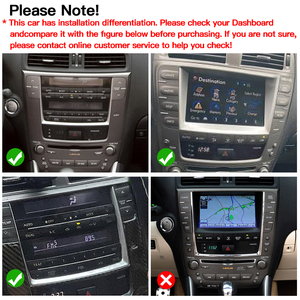 วิทยุ HFMidia หน้าจอแนวตั้ง 10.4 นิ้ว พร้อมบลูทูธ สำหรับ Lexus IS IS200 IS250 IS300 IS350 เครื่องรับเสียงในรถยนต์ - Product Image 6