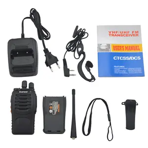 Drop Verzending Baofeng 888S Two-Way Radio 50Km Walkietalkie Bf-888s Uhf 400-470Mhz 16 Kanaals woki Toki