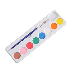 Ensemble de peinture à l'aquarelle pour enfants Bestline, 8 couleurs solides, boîte transparente, peinture <span class=keywords><strong>gouache</strong></span>, <span class=keywords><strong>poudre</strong></span> de 8 couleurs pour la peinture - Product Image 1
