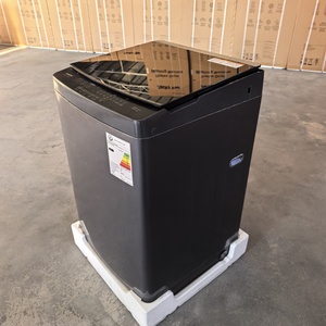 Lave-linge 12 kg entièrement automatique pour appartement, maison, 500 W, CE A+ Énergie, 8 programmes, lavage familial, linge de lit et serviettes, grandes charges - Product Image 3