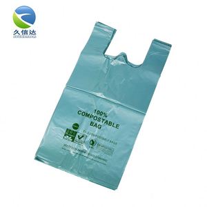 Medio ambiente reutilizable <span class=keywords><strong>abono</strong></span> de compras bolsa 100% biodegradable, bolsa de plástico - Product Image 3