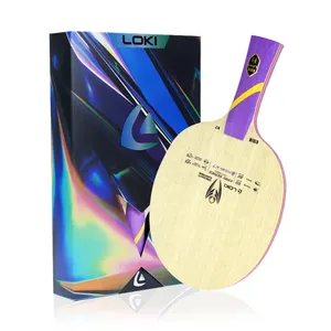 Loki 7 Layer Fast-Attack Blade Table Tennis Profissional Lâminas De Tênis De Mesa De Madeira Pura Adequado Para Todos Os Tipos Jogadores