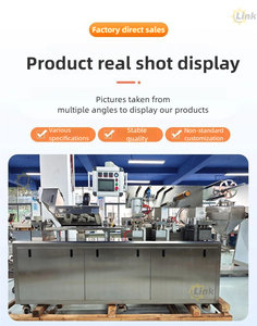 Máquina de Envasado en Blíster Pequeño por Termoformado, Máquina de Envasado en Blíster para Miel, Mermelada y Líquidos, Máquina de Blíster DPP 80 con Certificación CE de Alta Calidad - Product Image 2