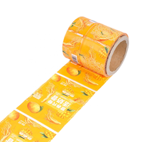 Étiquette de manchon rétractable à chaud en PET ou PVC pour canettes ou bouteilles de bière Film thermorétractable de stratification en plastique/emballage de film en rouleau