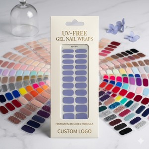 Gel UV professionnel brillant en résine 3D couleur unie pour ongles, longue tenue 14 <span class=keywords><strong>jours</strong></span>, qualité salon, sans HEMA, sûr pour les ongles - Product Image 1